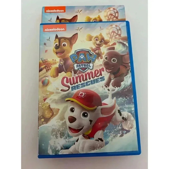 Nickelodeon Paw Patrol Summer Rescues DVD Movie Kids Animated Adventure Series - Picture 3 of 6